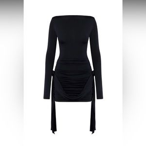 Lioness black mini dress